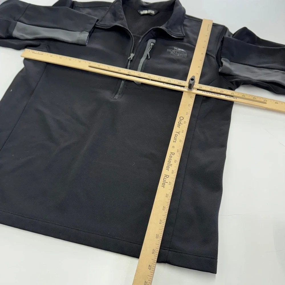 The North Face Pullover Mens Large Black 1/4‎ Zip Gorpcore Hiking